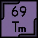 Thulium Periodic Table Chemistry アイコン