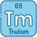 Thulium Chemistry Periodic Table Icône