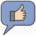Thumb Up Feedback Icon