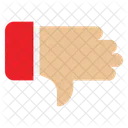 Feedback Down Unlike Icon