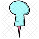 Pin Tack Thumbtack Icon