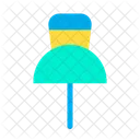 Thumbpin Marker Location Pin Icon