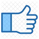 Thumb Up Hand Hands And Gestures Icon