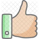Finger Interaction Hand Icon