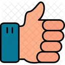 Thumb Up Favourite Gesture Icon