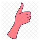 Thumb Up Hand Gesture Icon