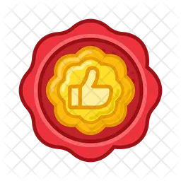 Thumb up medal  Icon