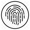 Thumbprint Fingerprint Biometric Icon