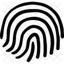 Thumbprint Identity Protection Icon