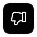 Thumbs Down Dislike Disadvantage Icon