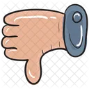 Thumbs Down Dislike Hand Gesture Icon