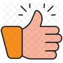 Thumbs Up Man Icon