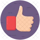 Thumbs Up Feedback Appreciation Icon