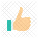 Thumbs Up Good Luck Support Icon