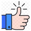 Thumbs Up Rating Like Icon