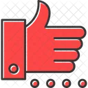 Thumbs Up Score Favorite Icon
