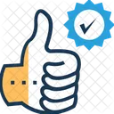 Thumbs Up Hand Icon