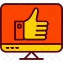 Thumbs Up Lcd Like Lcd Thumbs Up Icon