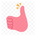 Thumbs Up Hand Gesture Icon
