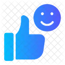 Thumbs Up Customer Experience Customer Satisfaction Icon