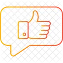 Like Hand Feedback Icon