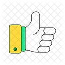 Thumbs Up Like Hand Icon