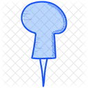 Pin Tack Thumbtack Icon