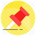 Thumbtack Thumb Pin Icon