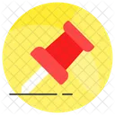 Thumbtack Thumb Pin Icon