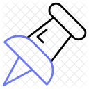 Thumbtack Thumb Pin Icon