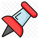 Thumbtack Thumb Pin Icon