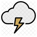 Thunder Thunderstorm Lightning Icon