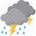 Thunder Lightning Storm Icon