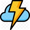 Thunder Flash Lightning Icon