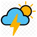Weather Thunder Storm Icon