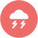 Thunder Cloud Storm Icon