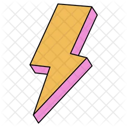 Thunder Emoji Icon