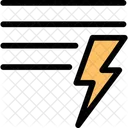 Thunder Flash Forecast Icon