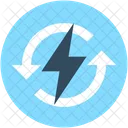 Thunder Power Bolt Icon