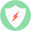 Thunder Protection Safety Icon