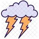 Thunder action  Icon
