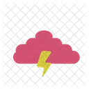 Thunder Cloud Weather Icon