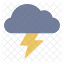 Thunder Lightning Storm Icon