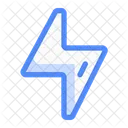 Thunder Weather Cloud Icon