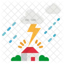 Thunder On House  Icon