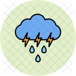 Thunder Rain  Icon