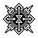 Thunder Rune Viking Pagan Icon