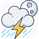 Thunder Storm Storm Thunder Icon