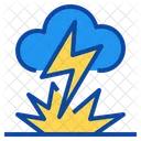Thunderbolt Lightning Cloud Icon