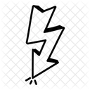 Flash Lightning Thunderbolt Icon